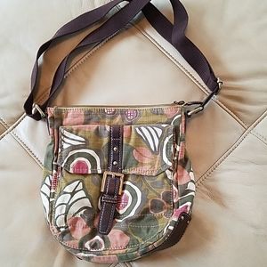 Fossil floral purse crossbody